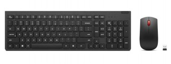 Lenovo Essential Wireless Combo Gen 2 - Keyboard and mouse set - wireless - 2.4 GHz - Eng/Est - black 