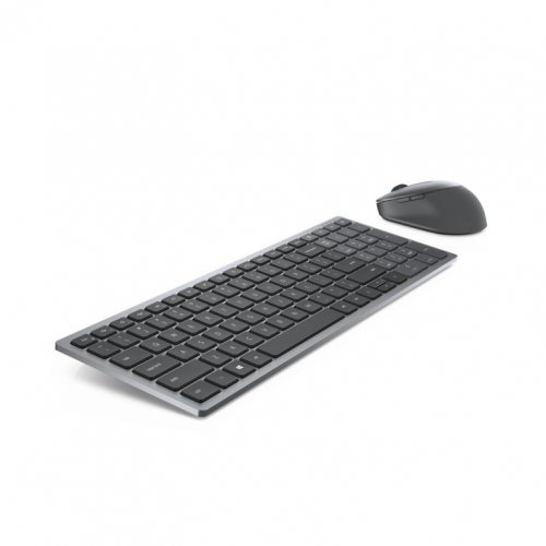 DELL KM7120W keyboard RF Wireless + Bluetooth QWERTY US International Grey, Titanium