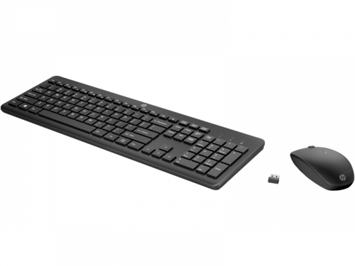 HP 235 New - Keyboard and mouse set - wireless - Eng/Est