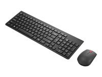 LENOVO Essential Wireless Combo Keyboard & Mouse Gen2 Black Nordic