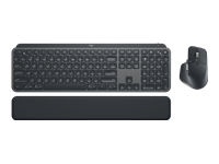 LOGITECH MX Keys Combo for Business Keyboard and mouse set backlit wireless Bluetooth LE QWERTY graphite (PAN)