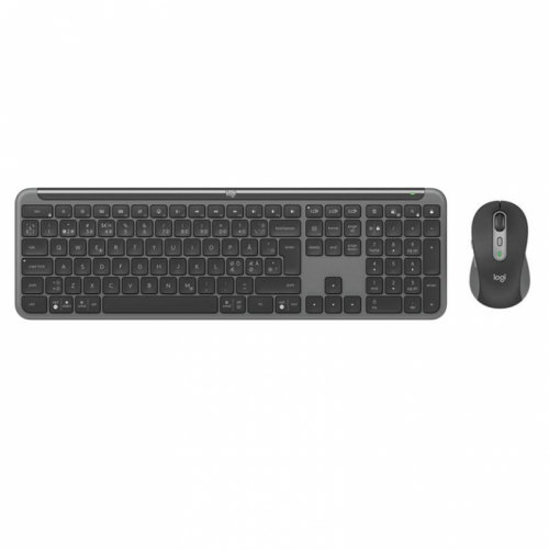 Logitech Signature Slim Combo MK950, SWE, must - Juhtmevaba desktop / 920-012488