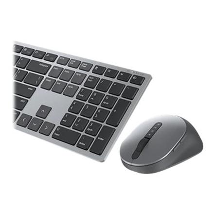 Dell | Premier Multi-Device Keyboard and Mouse | KM7321W | Keyboard and Mouse Set | Wireless | Batteries included | EE | Titan grey | Wireless connection