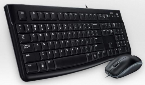 Logitech Desktop MK120 - Keyboard and mouse set - USB - Eng/Rus