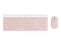 LOGITECH MK470 Slim Combo - ROSE - (US) INTL - INTNL-973