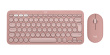 Logitech Mouse and keyboard set 920-012241 / Pebble 2 Combo Pink