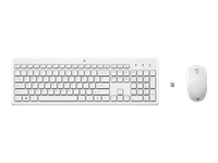 HP 230 Wireless Mouse and Keyboard Combo White EST