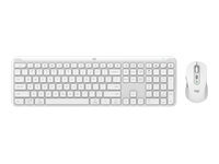 LOGITECH Signature Slim Combo MK950 Keyboard and mouse set wireless Bluetooth 5.1 LE QWERTY off-white (PAN)