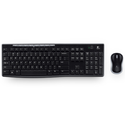 LOGITECH MK270 Wireless Combo black USB - EER (US)