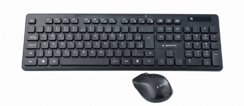 Gembird KBS-WCH-03 keyboard Mouse included Universal RF Wireless + USB QWERTY English Black