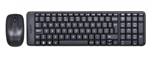 Logitech MK220 keyboard RF Wireless QWERTY International EER Black