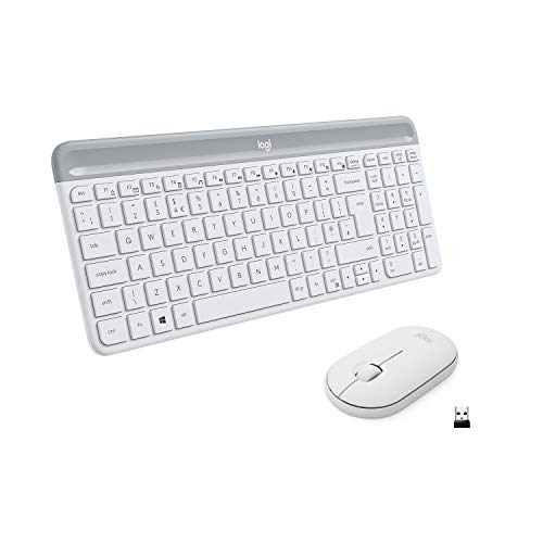 Logitech Wireless Keyboard+Mouse MK470 white retail