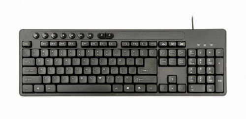 Gembird KBS-UM-04 keyboard Mouse included Universal USB QWERTY US English Black