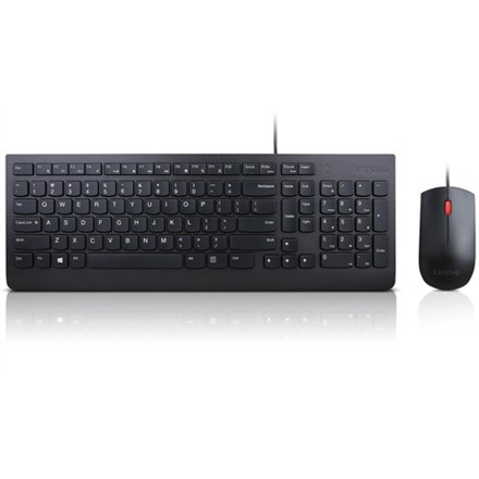 Lenovo 4X30L79922 keyboard Mouse included Universal USB QWERTY Black