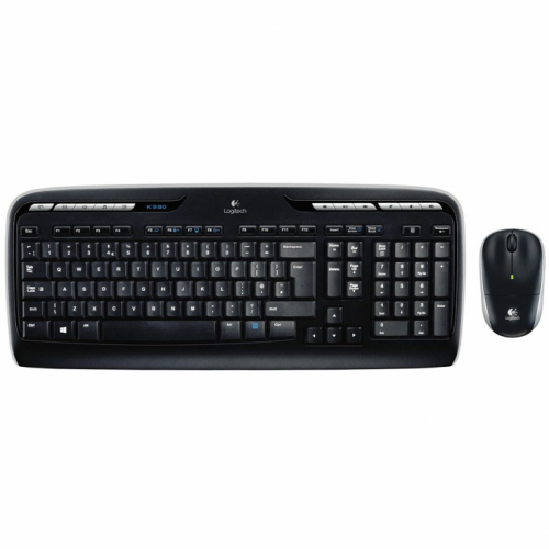 LOGITECH MK330 Wireless Combo - BLACK - US INT'L