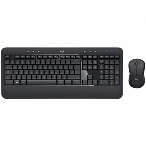 Logitech MK540 Advanced - Keyboard and mouse set - wireless - 2.4 GHz - Nordic 