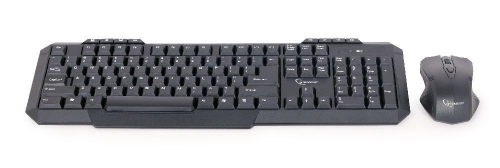 Gembird KBS-WM-02 keyboard Mouse included RF Wireless QWERTY US English Black