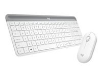 LOGITECH Slim Wireless Keyboard and Mouse Combo MK470 - OFFWHITE - US INTNL - INTNL