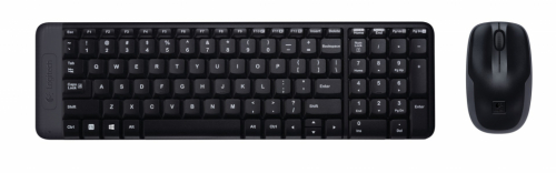 Logitech G MK220 keyboard RF Wireless QWERTY US International Black