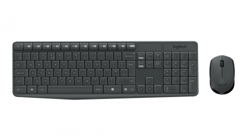 Logitech MK235 - tastatur og mus-sat -