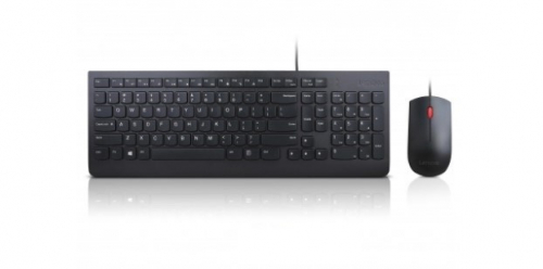 Lenovo 4X30L79925 keyboard Mouse included Universal USB QWERTY Lithuanian Black