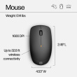 HP 230 Wireless Mouse Keyboard Combo - Black - US ENG