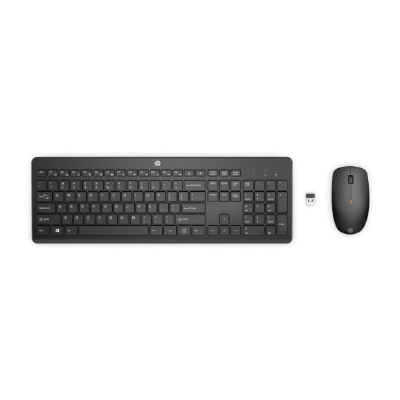 HP 230 Wireless Mouse Keyboard Combo - Black - US ENG