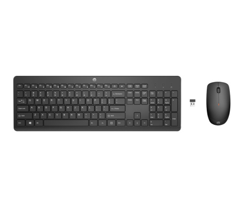 HP 230 Wireless Mouse Keyboard Combo - Black - US ENG