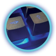 Rebeltec Gaming kit:keyboard+mous +pad+headphone