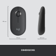 Logitech Slim Combo MK470, SWE, hall - Juhtmevaba klaviatuur + hiir / 920-009200 Nordic