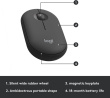 Logitech Slim Combo MK470, SWE, hall - Juhtmevaba klaviatuur + hiir / 920-009200 Nordic