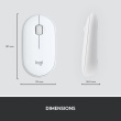 Logitech Slim Combo MK470, SWE, valge - Juhtmevaba klaviatuur + hiir / 920-009201 Nordic