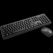 CANYON SET-W20 EN/RU Keyboard+Mouse Velvet Wireless Black