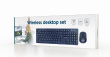 Gembird KBS-WCH-03 keyboard Mouse included Universal RF Wireless + USB QWERTY English Black
