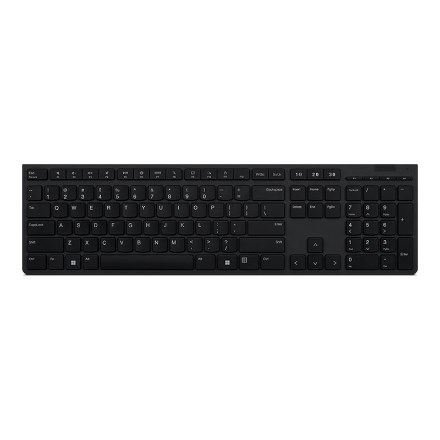 Lenovo 4Y41K04031 keyboard Office RF Wireless + Bluetooth US International Grey