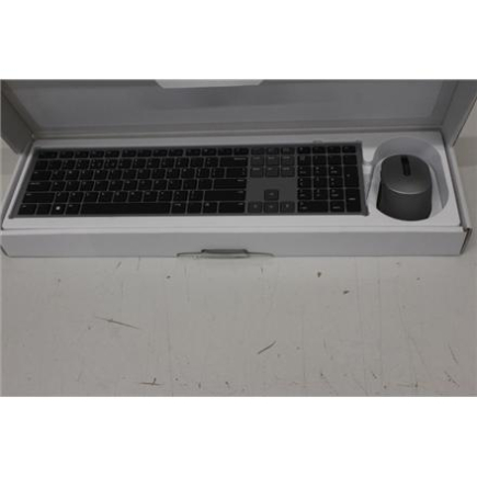 Восстановленный.  | Dell | Premier Multi-Device Keyboard and Mouse | KM7321W | Keyboard and Mouse Set | Wireless | Batteries included | US | REFURBISHED | Titan grey | Wireless connection