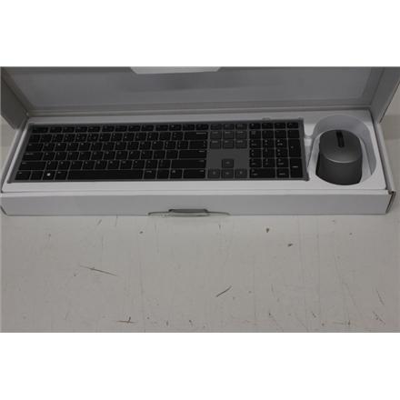 Taastatud. Dell Keyboard and Mouse KM7321W Premier Multi-Device Wireless US International | Dell | Premier Multi-Device Keyboard and Mouse | KM7321W | Keyboard and Mouse Set | Wireless | Batteries included | US | REFURBISHED | Titan grey | Wireless
