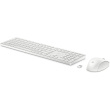 HP 655 Wireless Mouse Keyboard Combo - White - US ENG
