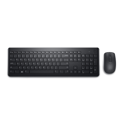 Dell Wireless Keyboard and Mouse-KM3322W - LT International (QWERTY) Engraved
