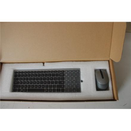 Taastatud.  | Dell | Keyboard and Mouse | KM7120W | Wireless | 2.4 GHz, Bluetooth 5.0 | Batteries included | US | REFURBISHED | Bluetooth | Titan Gray | Numeric keypad | Wireless connection