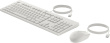 HP 225 Wired Mouse and Keyboard Combo Cashmere White