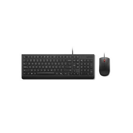Lenovo Combo Keyboard and Mouse | Essential | Keyboard | Wired | Lithuanian | Black