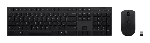 Lenovo 4X31K03968 keyboard Mouse included Office RF Wireless + Bluetooth US English Grey
