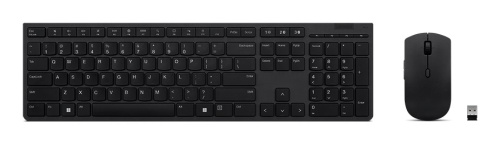 Lenovo 4X31K03968 keyboard Mouse included Office RF Wireless + Bluetooth US English Grey