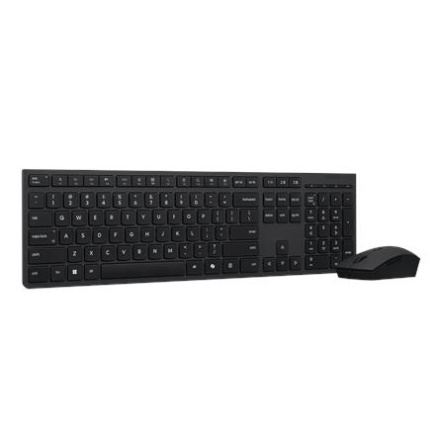 Lenovo Professional | Keyboard and Mouse Combo | Wireless | US Euro | Bluetooth | Black | 2.4 GHz
