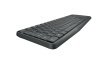 Logitech MK235 keyboard Mouse included USB QWERTY US International Grey