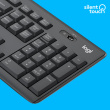 Logitech Mouse and keyboard set 920-009800 / MK295 Silent Black