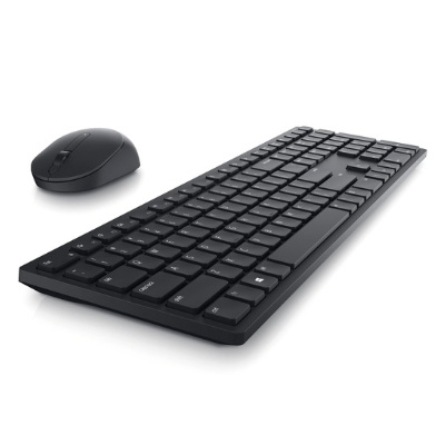 Dell Pro Wireless Keyboard and Mouse - KM5221W - US International (QWERTY) - Black (RTL BOX)