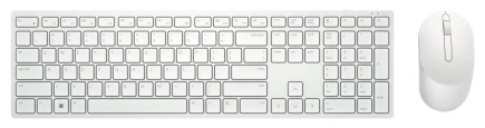 Dell KM5221W Wireless Mouse + Keyboard Set, white