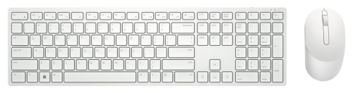 Dell KM5221W Wireless Mouse + Keyboard Set, white